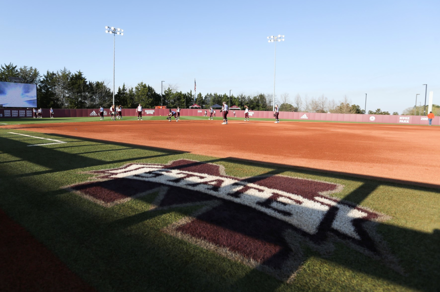 Mississippi State softball field. Photo: Trevor Birchett/Mississippi State athletics.